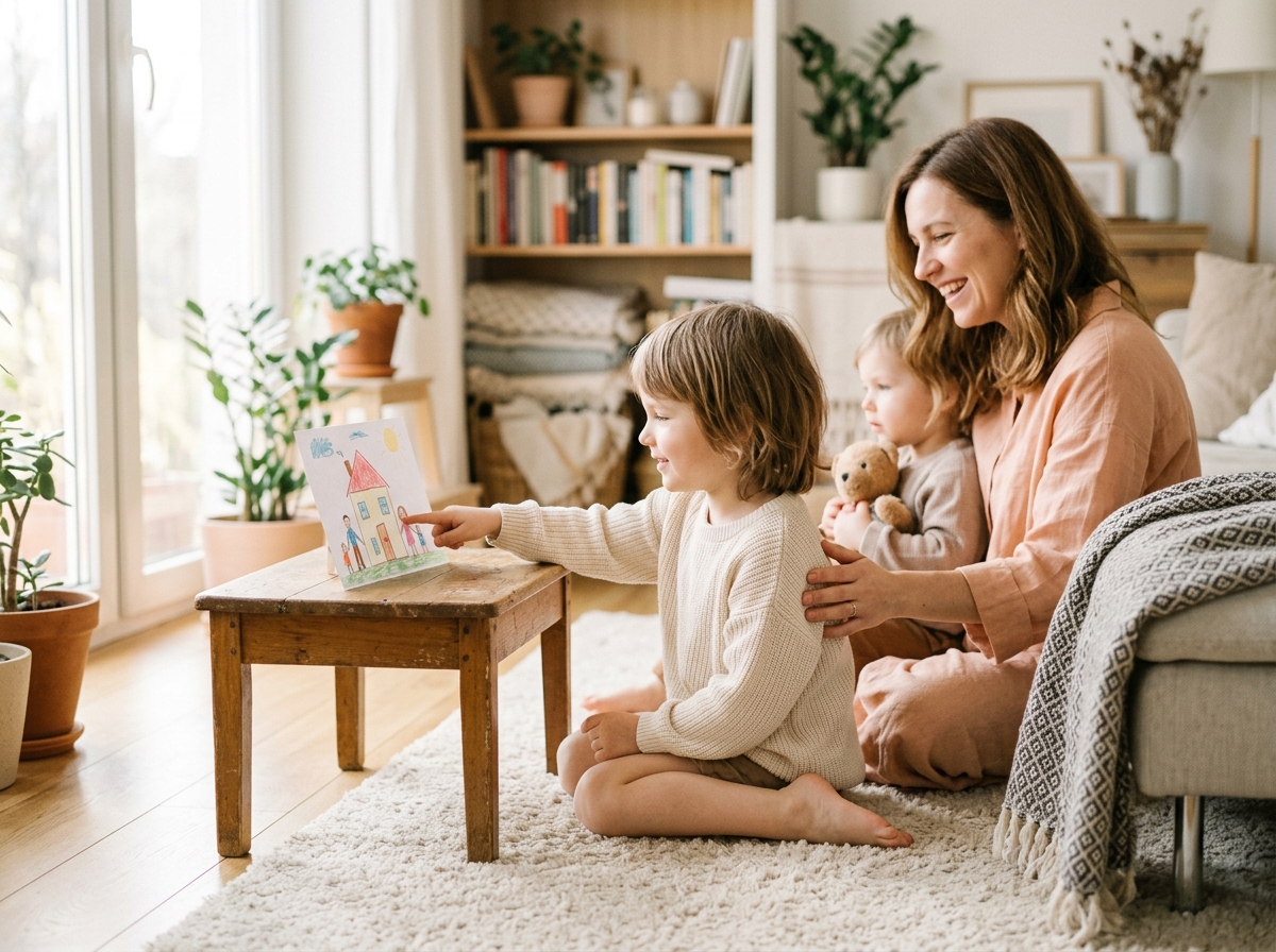 Family & Home — Mum, dad, my sister, my room.