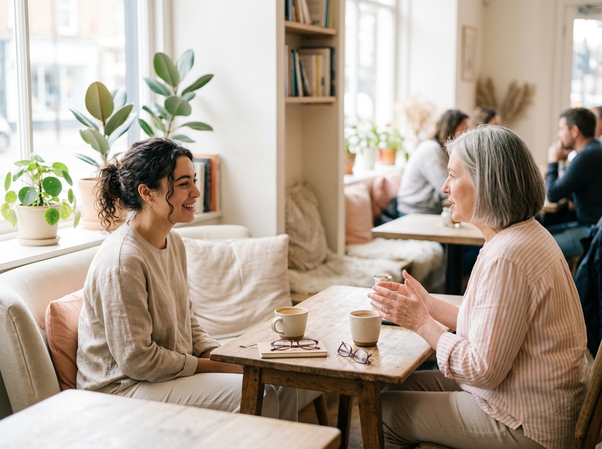 Free Conversation — Open small talk on any topic.